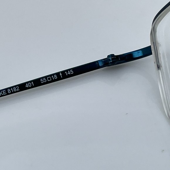 Nike Eyeglasses Frame Blue/Gray Metal Glasses Fram - Picture 11 of 16